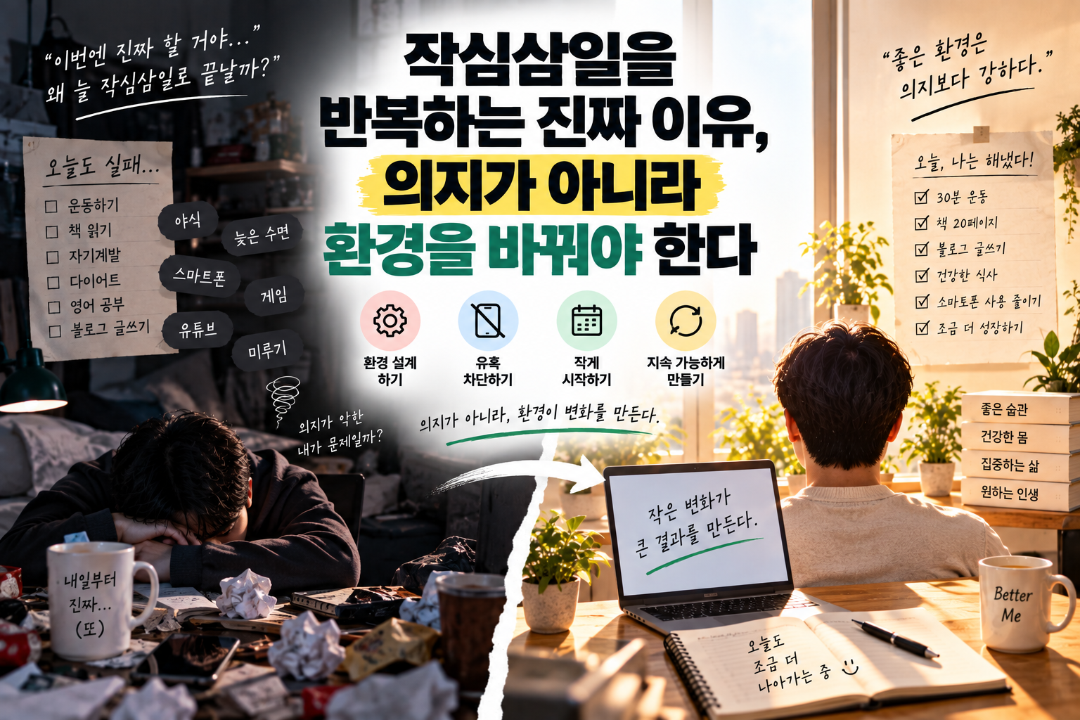 작심삼일