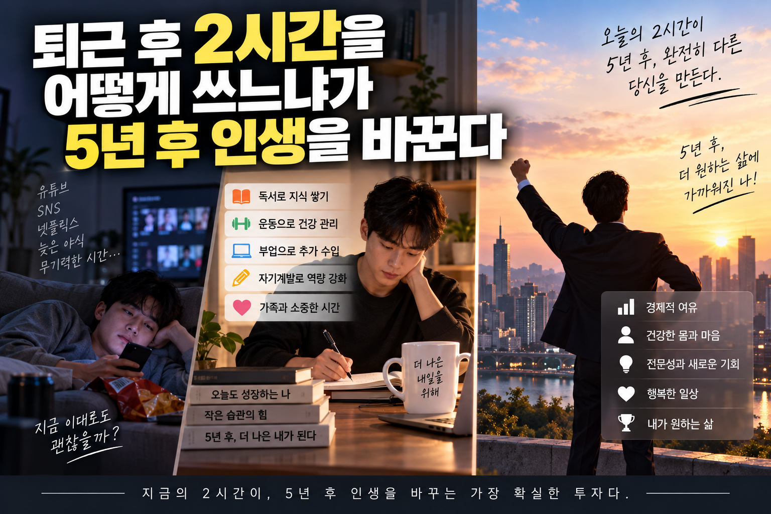 퇴근 후 2시간