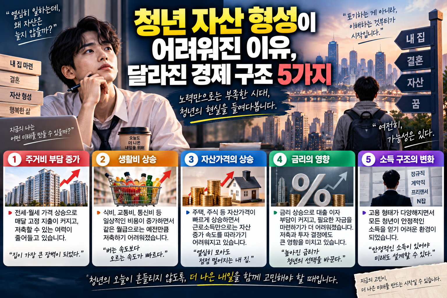청년 자산 5가지