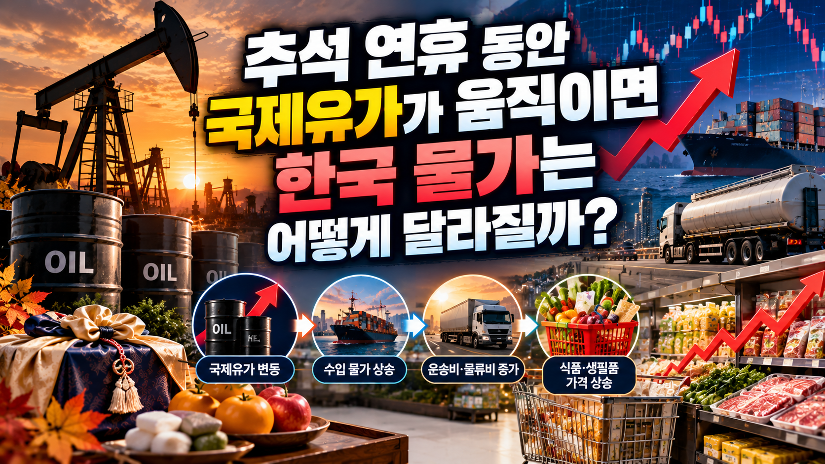 추석연휴 국제유가