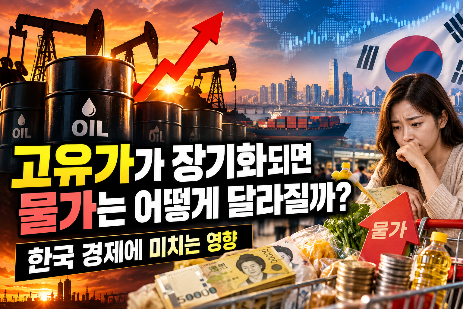 고유가와 물가 상승, 한국 경제의 고민