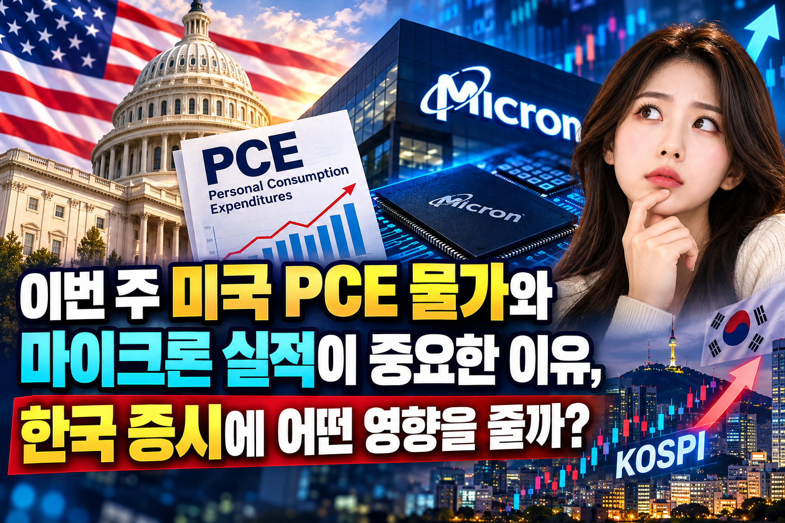 미국 PCE와 마이크론, 한국 증시 전망