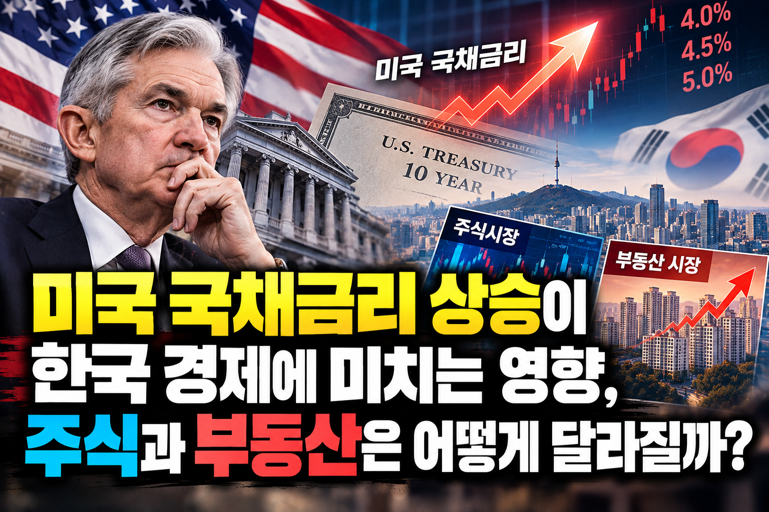 미국 국채금리 상승과 한국 경제 영향