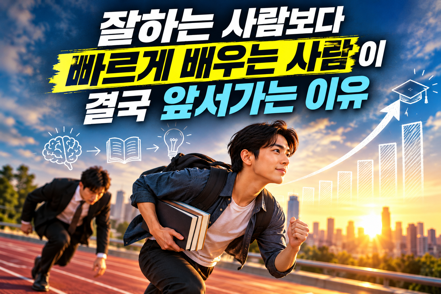빠르게 배우는 사람이 앞선다