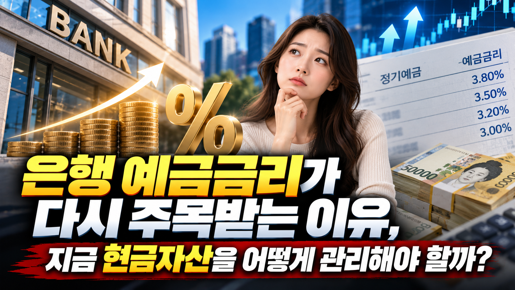 은행 예금금리와 현금자산 관리