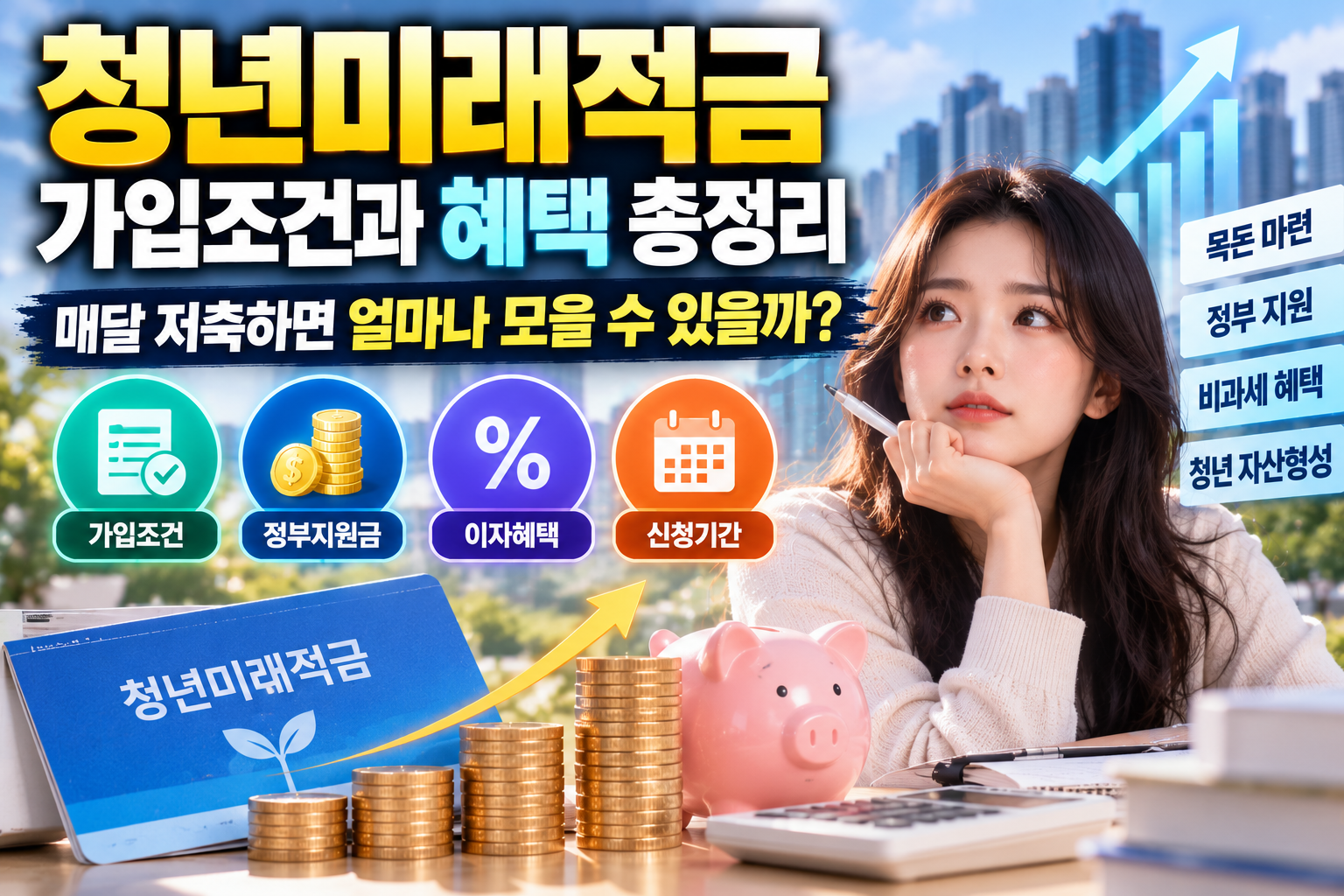청년미래적금 가입 혜택 총정리