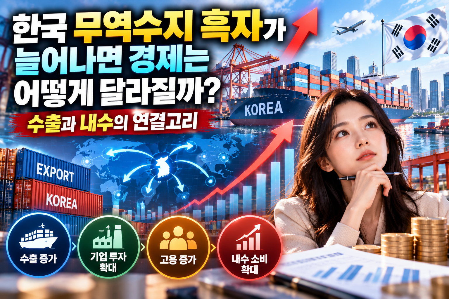 한국 무역 흑자와 경제의 변화